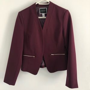 Burgundy Women’s Blazer